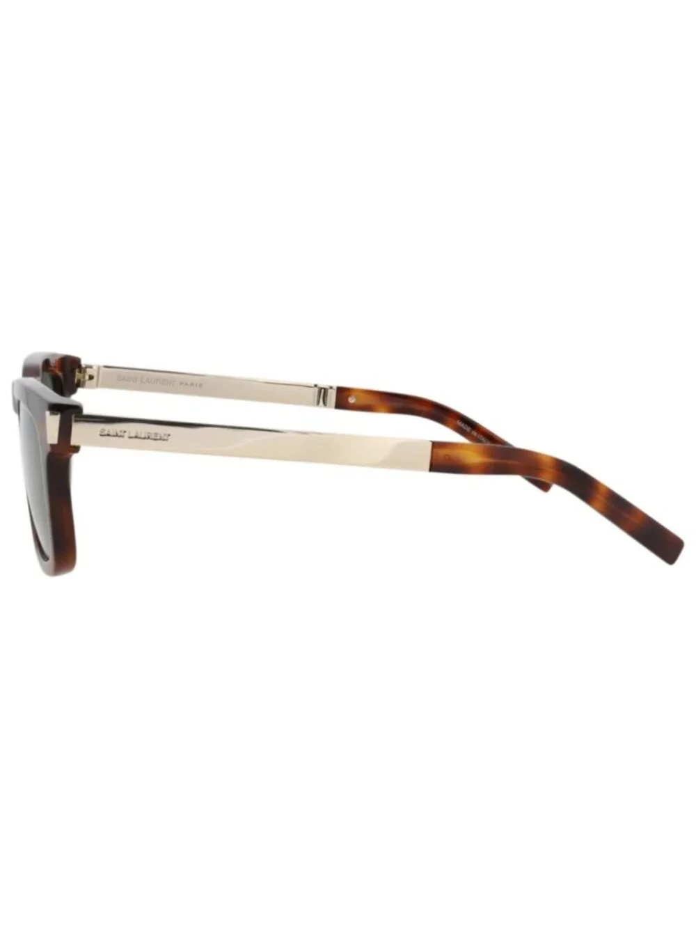 New Saint Laurent Women's Sunglasses Square Rectangle Recycled Acetate Frame